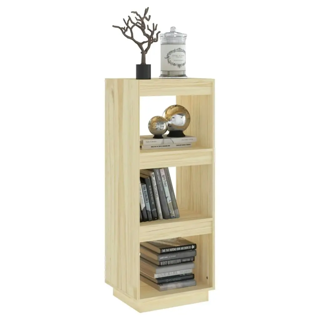 Book Cabinet/Room Divider 40x35x103 cm Solid Pinewood 810844