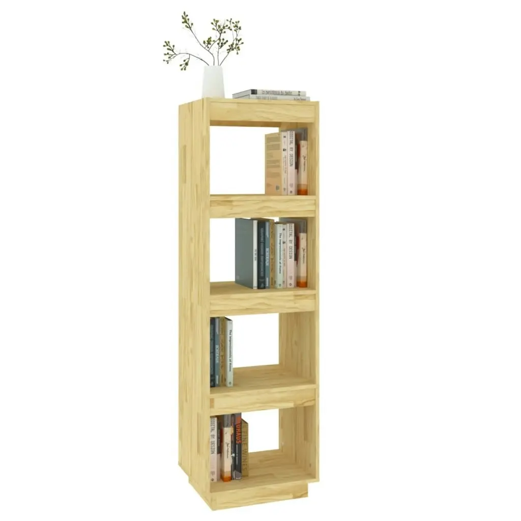 Book Cabinet/Room Divider 40x35x135 cm Solid Pinewood 810849