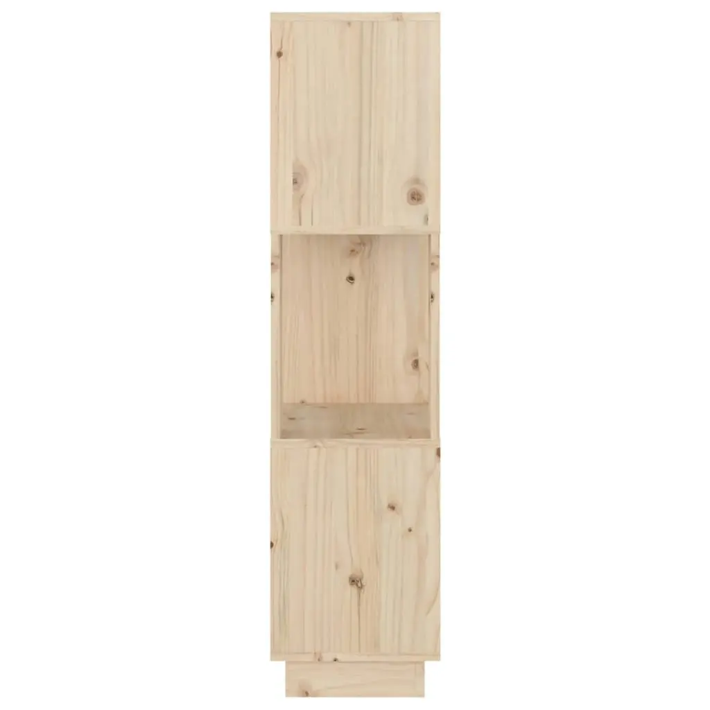 Book Cabinet/Room Divider 51x25x101 cm Solid Wood Pine 814034