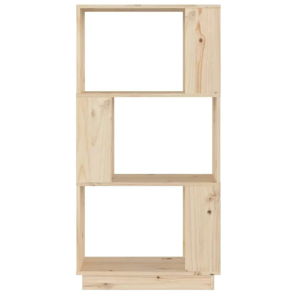 Book Cabinet/Room Divider 51x25x101 cm Solid Wood Pine 814034