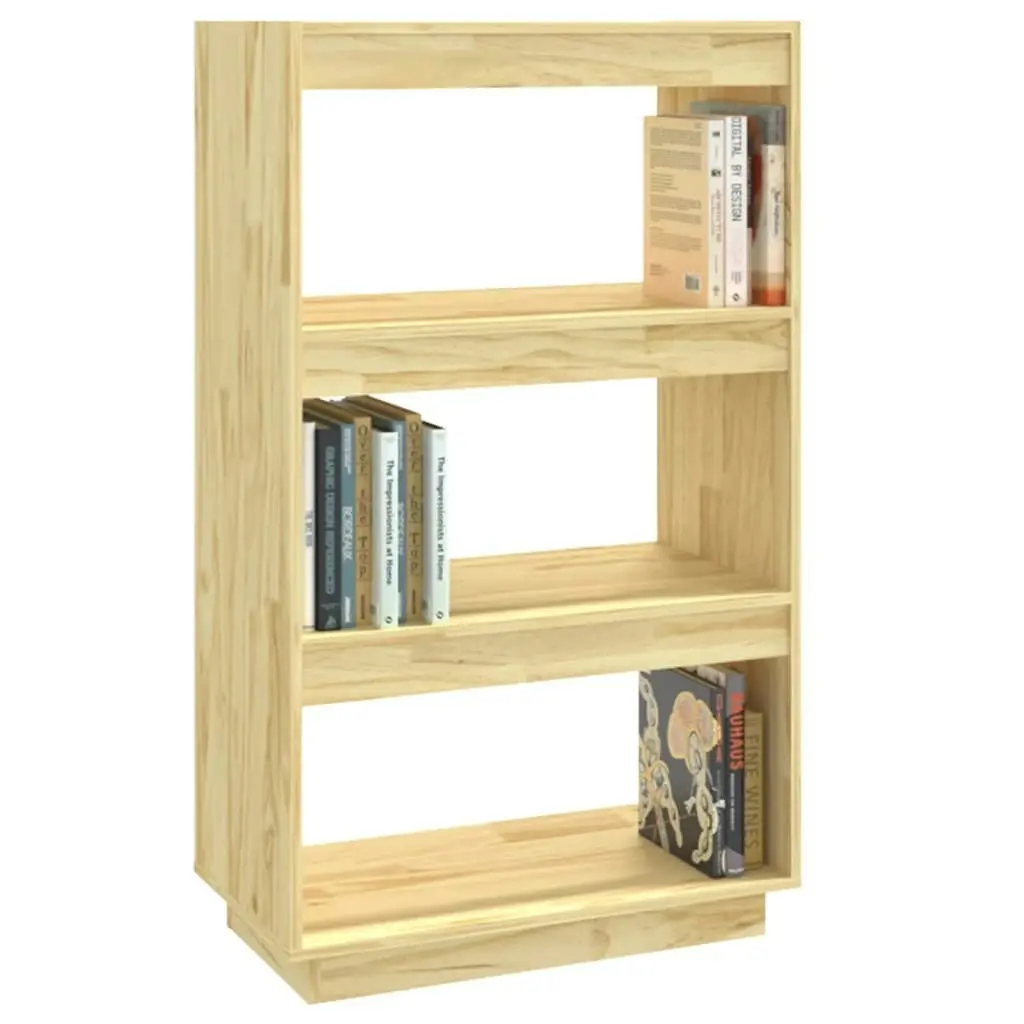 Book Cabinet/Room Divider 60x35x103 cm Solid Pinewood 810864