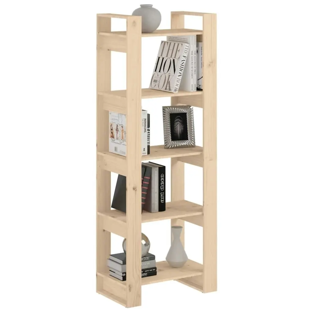 Book Cabinet/Room Divider 60x35x160 cm Solid Wood 813889