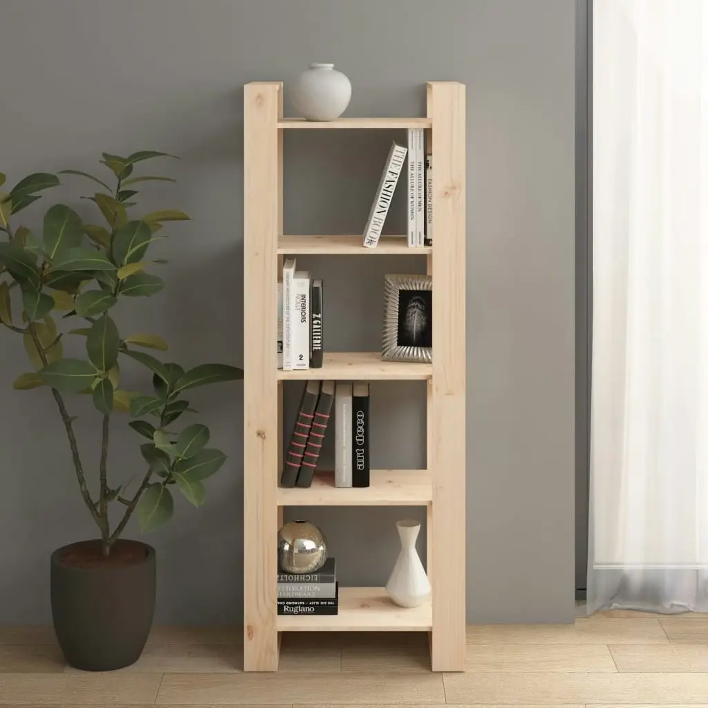 Book Cabinet/Room Divider 60x35x160 cm Solid Wood 813889