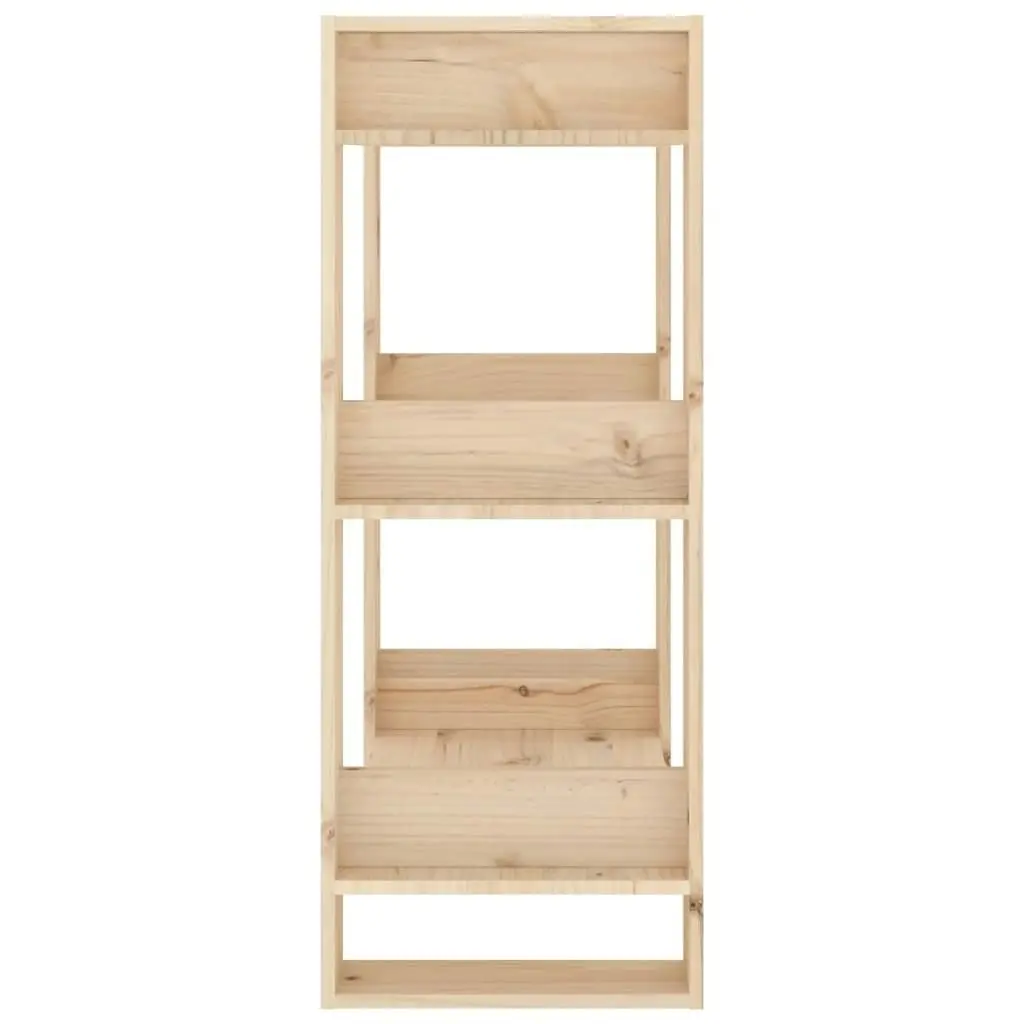 Book Cabinet/Room Divider 60x35x91 cm Solid Wood Pine 813879