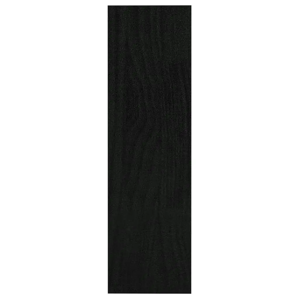 Book Cabinet/Room Divider Black 100x30x103 cm Solid Pinewood 808217