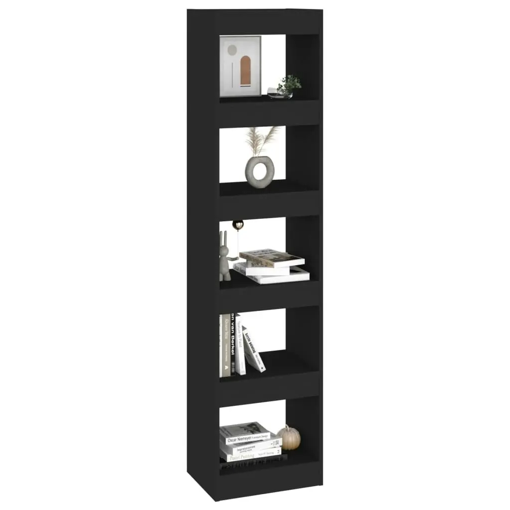 Book Cabinet/Room Divider Black 40x30x166 cm 811629