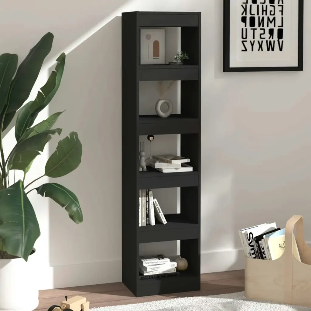 Book Cabinet/Room Divider Black 40x30x166 cm 811629