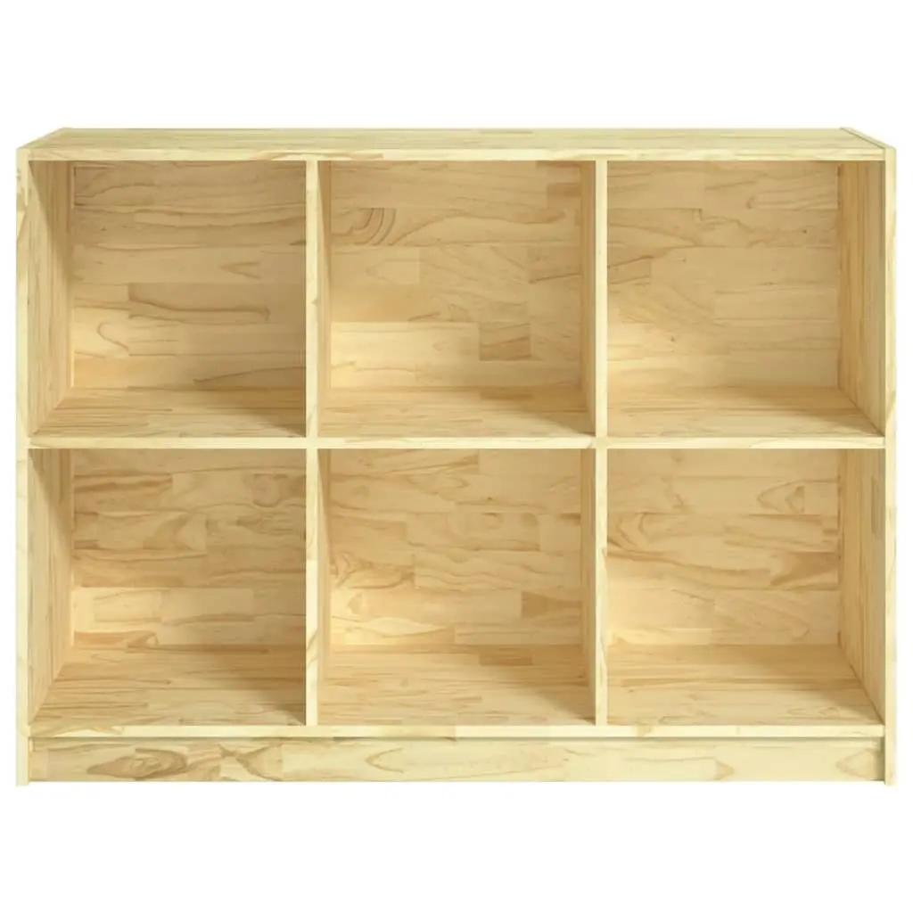 Book Cabinet 104x33x76 cm Solid Pinewood 809966