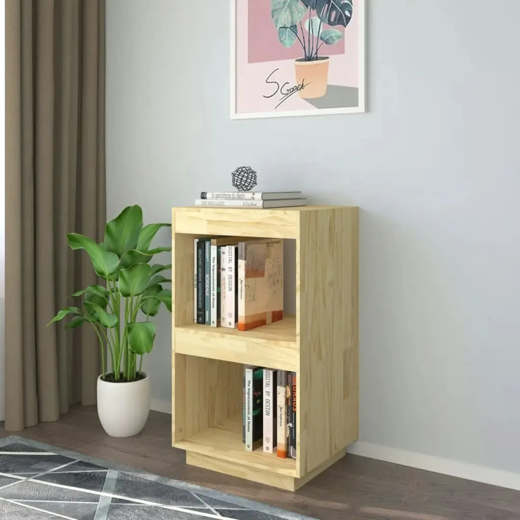 Book Cabinet 40x35x71 cm Solid Pinewood 810839