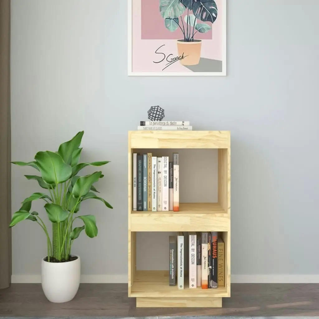 Book Cabinet 40x35x71 cm Solid Pinewood 810839