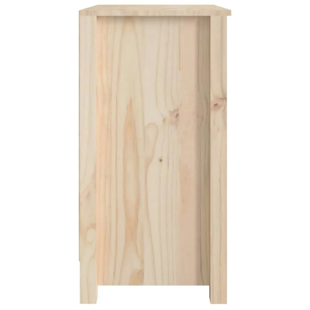 Book Cabinet 50x35x68 cm Solid Wood Pine 821699