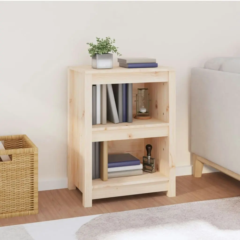 Book Cabinet 50x35x68 cm Solid Wood Pine 821699