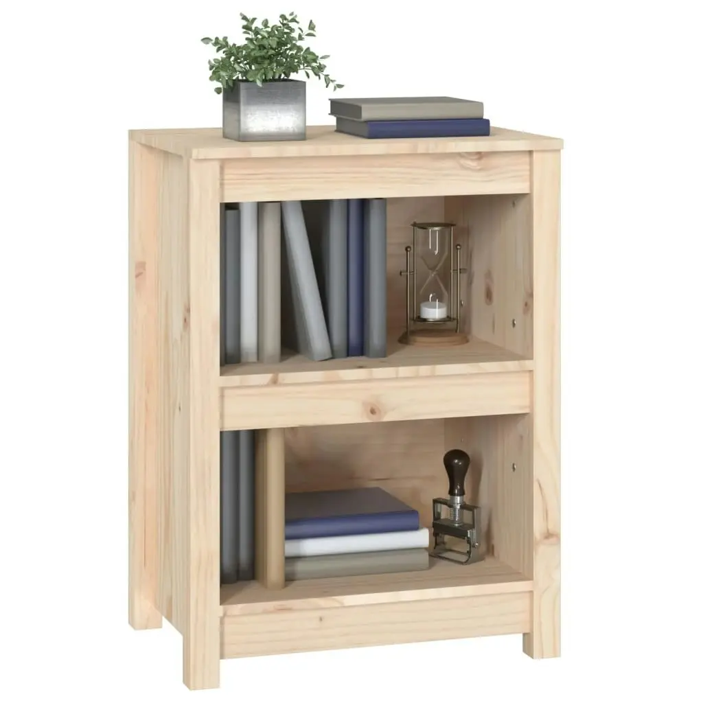 Book Cabinet 50x35x68 cm Solid Wood Pine 821699