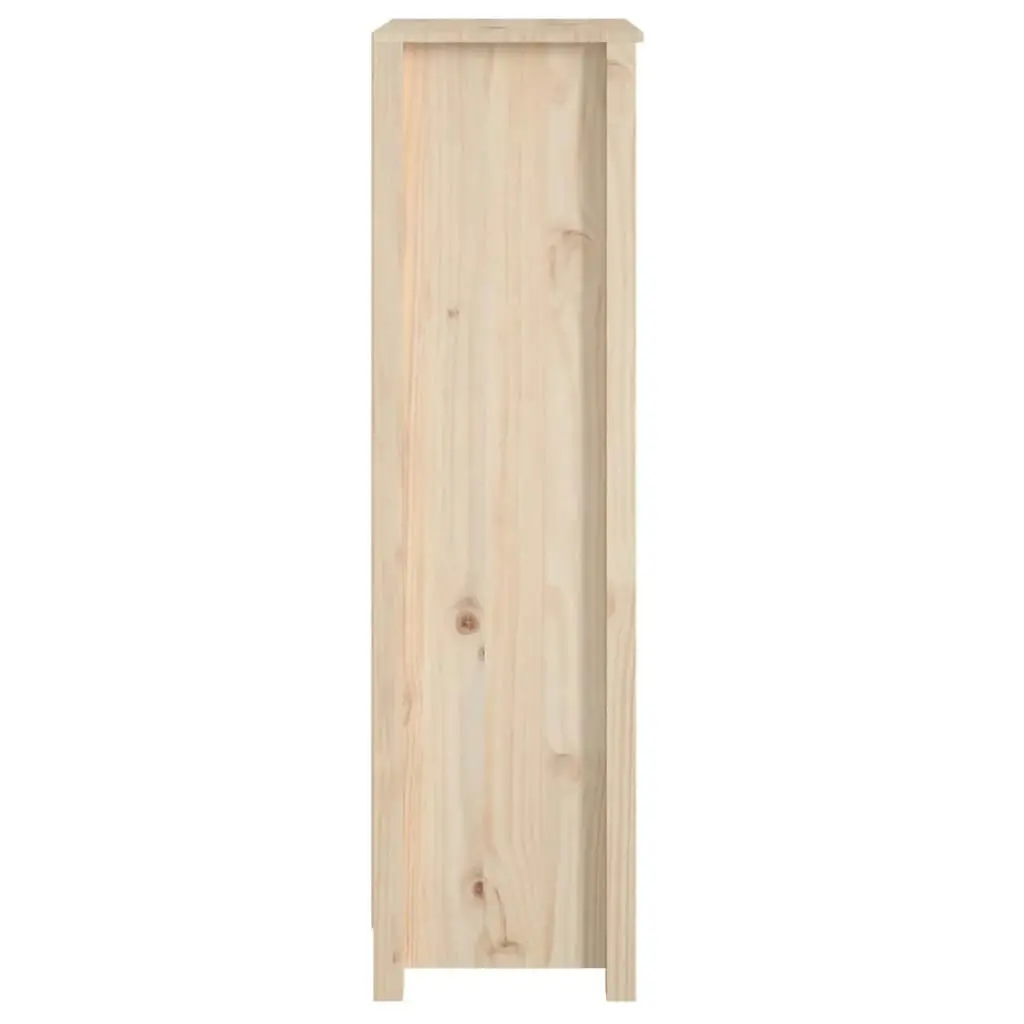 Book Cabinet 50x35x125.5 cm Solid Wood Pine 821709