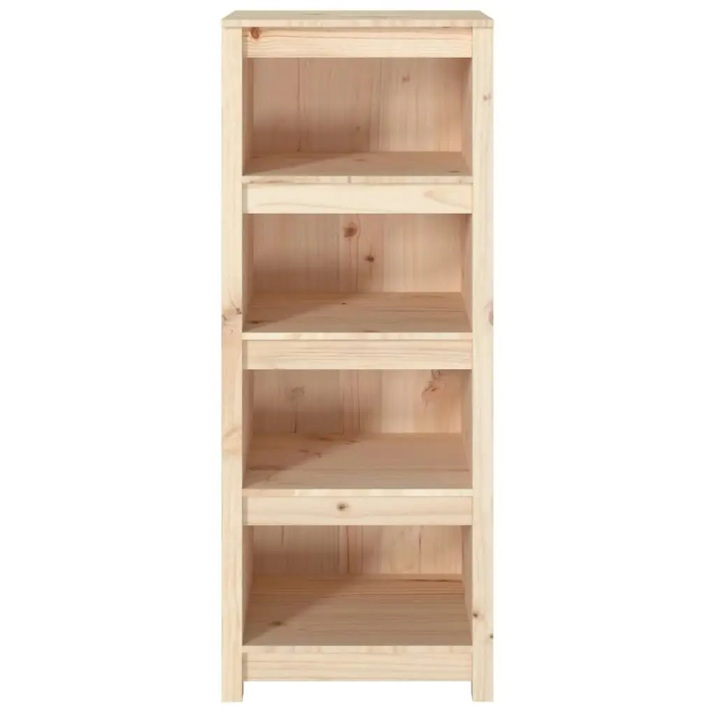 Book Cabinet 50x35x125.5 cm Solid Wood Pine 821709