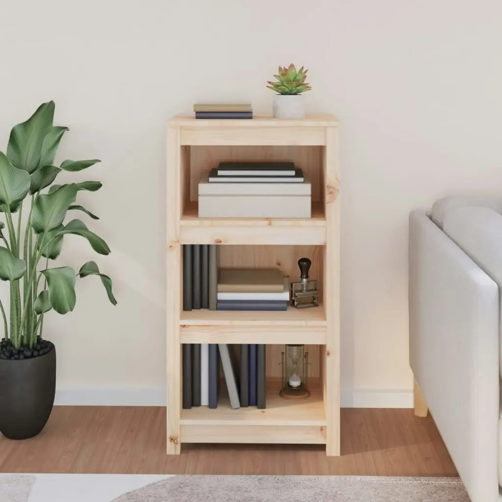 Book Cabinet 50x35x97 cm Solid Wood Pine 821704