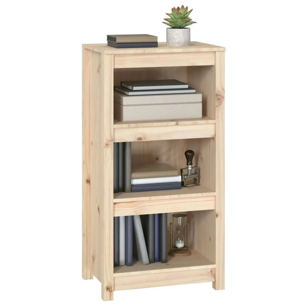 Book Cabinet 50x35x97 cm Solid Wood Pine 821704