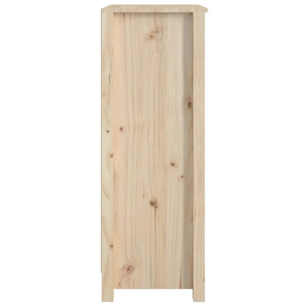 Book Cabinet 50x35x97 cm Solid Wood Pine 821704