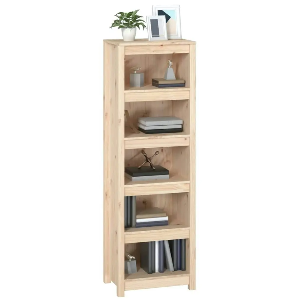 Book Cabinet 50x35x154 cm Solid Wood Pine 821714