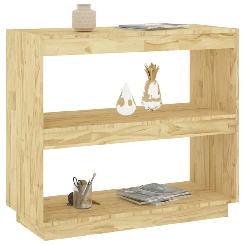 Book Cabinet 80x35x71 cm Solid Pinewood 810879