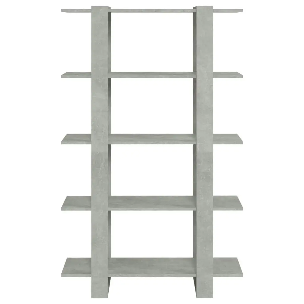 Book Cabinet/Room Divider Concrete Grey 100x30x160 cm 811533