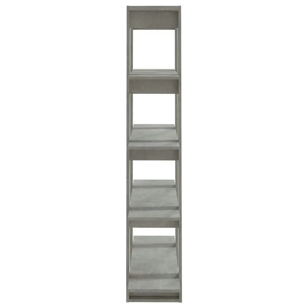 Book Cabinet/Room Divider Concrete Grey 100x30x160 cm 811533