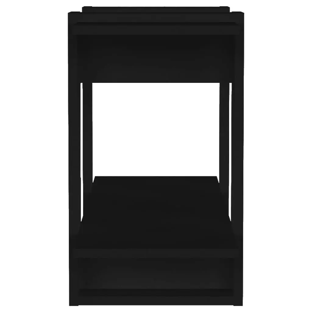 Book Cabinet/Room Divider Black 80x30x51 cm 811593