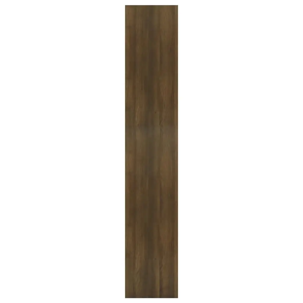 Book Cabinet/Room Divider Brown Oak 60x30x166 cm Engineered Wood 813610