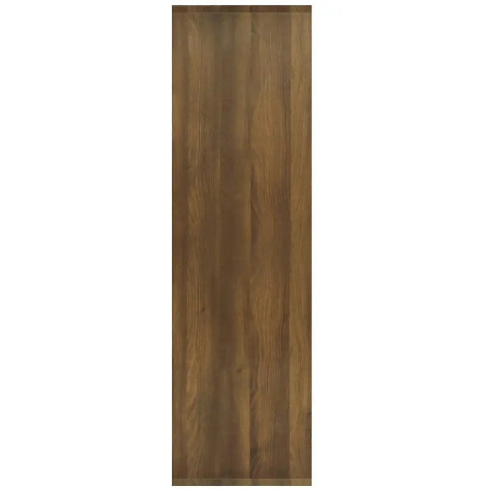 Book Cabinet/Room Divider Brown Oak 80x30x103 cm Engineered wood 813619