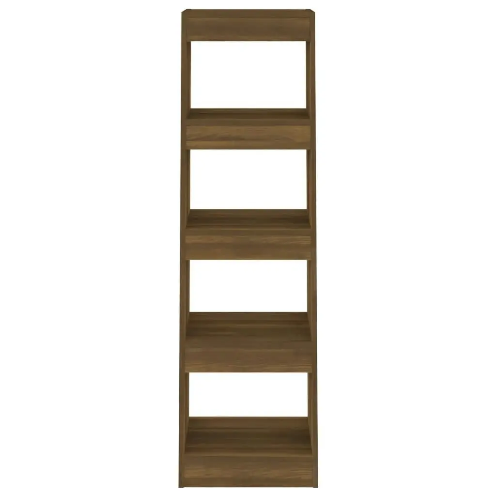 Book Cabinet/Room Divider Brown Oak 40x30x135 cm 813592