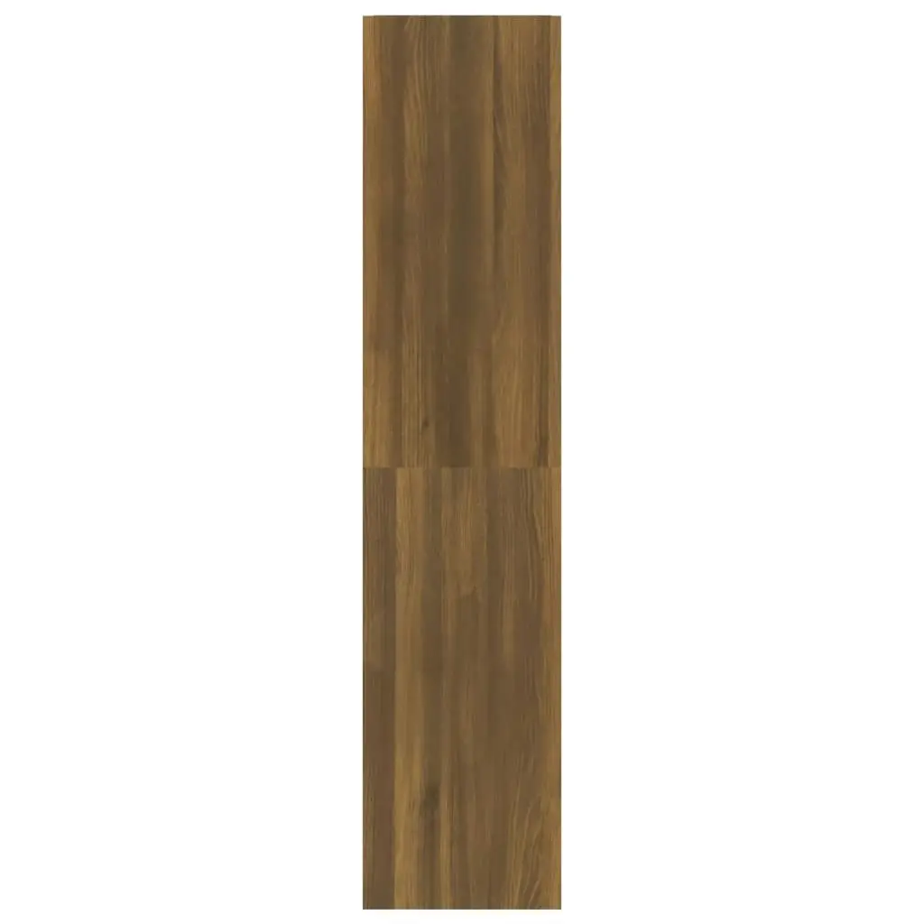 Book Cabinet/Room Divider Brown Oak 40x30x135 cm 813592