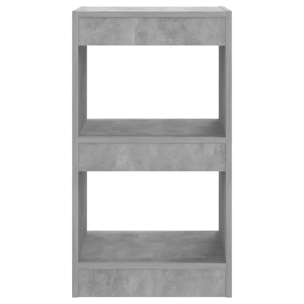 Book Cabinet/Room Divider Concrete Grey 40x30x72 cm 811605