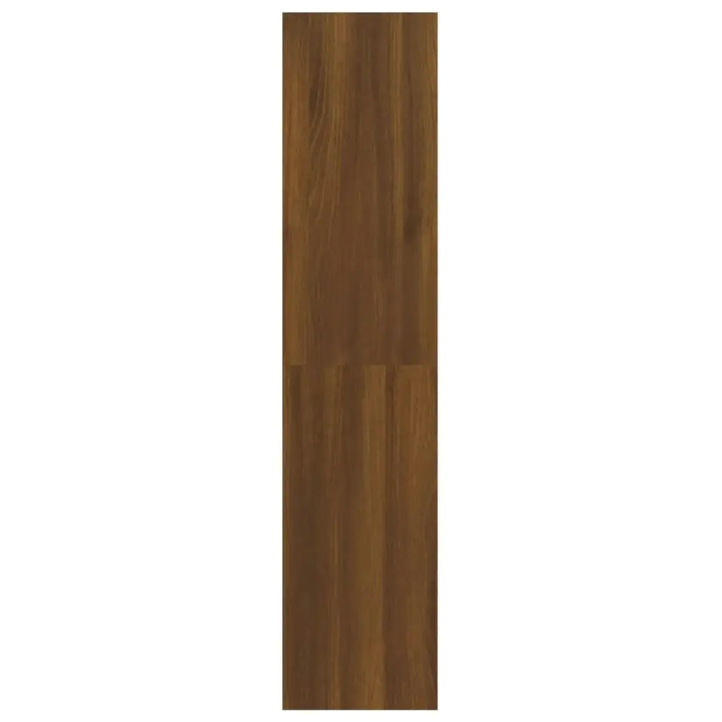 Book Cabinet/Room Divider Brown Oak 100x30x135 cm 813637