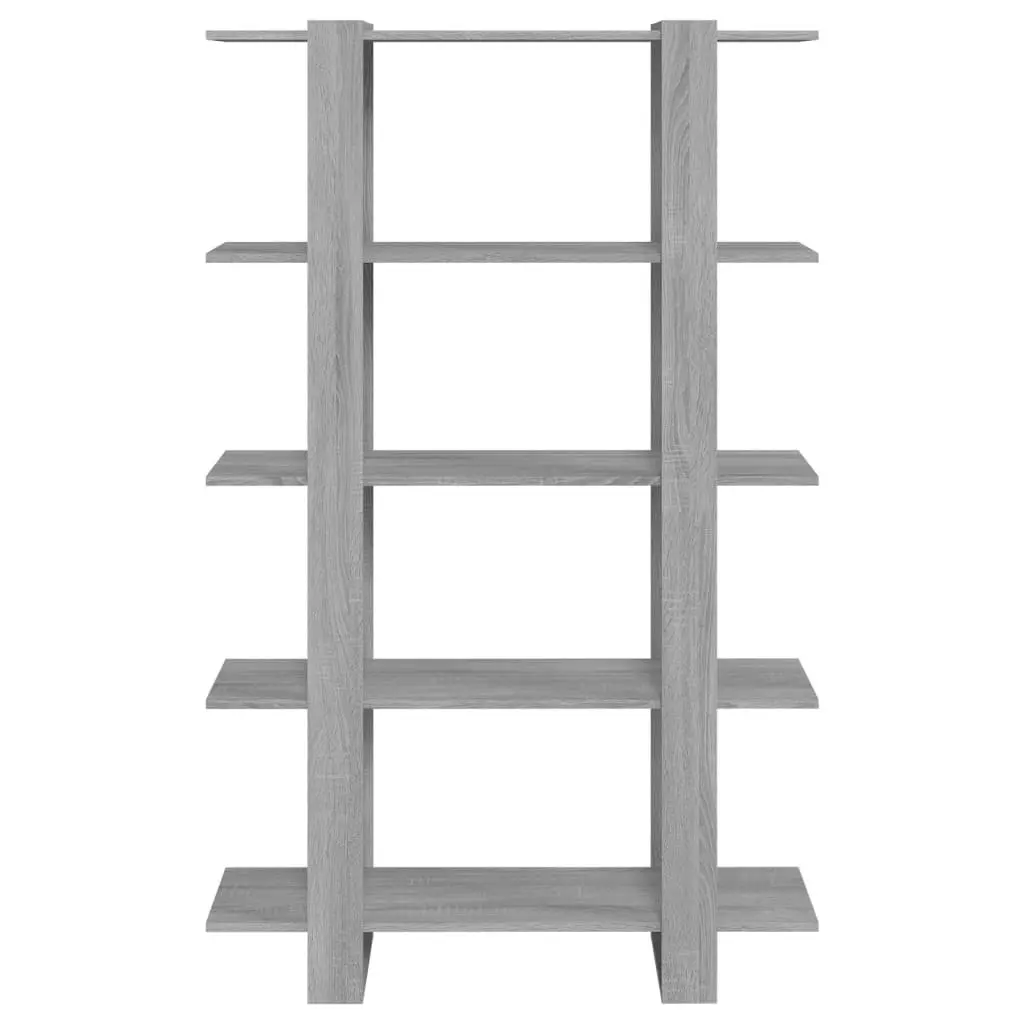 Book Cabinet/Room Divider Grey Sonoma 100x30x160 cm 813561