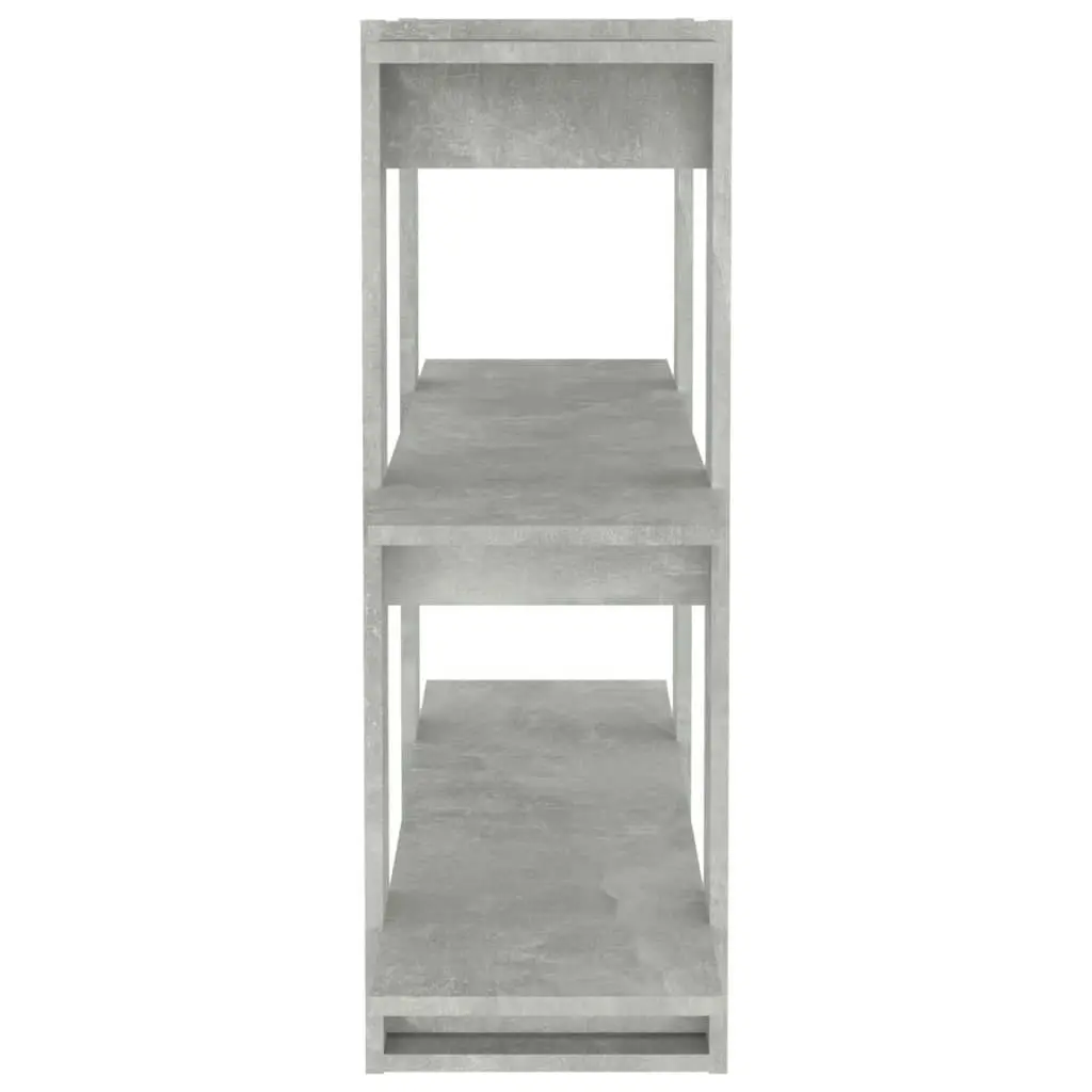 Book Cabinet/Room Divider Concrete Grey 100x30x87 cm 811551