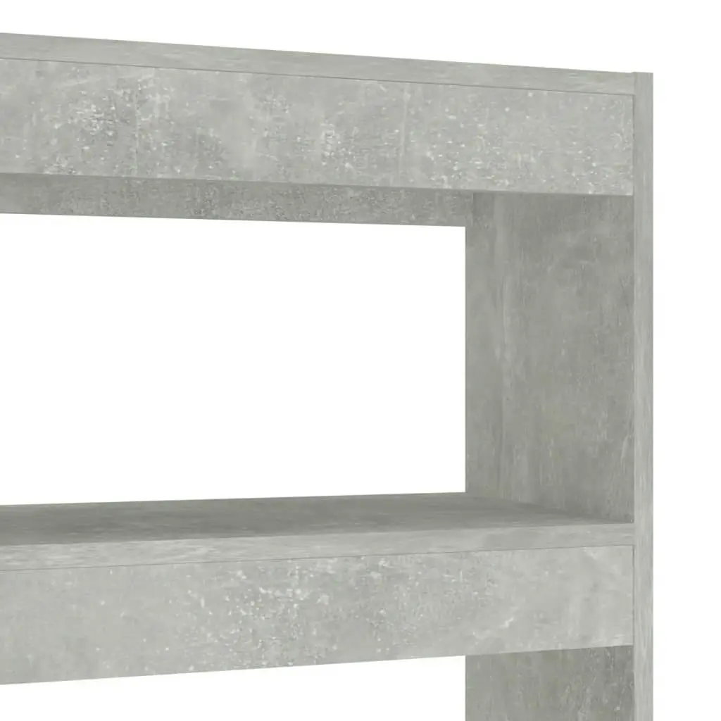 Book Cabinet/Room Divider Concrete Grey 100x30x135 cm 811758