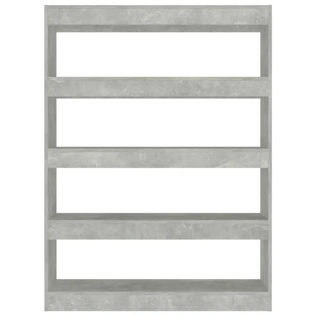 Book Cabinet/Room Divider Concrete Grey 100x30x135 cm 811758