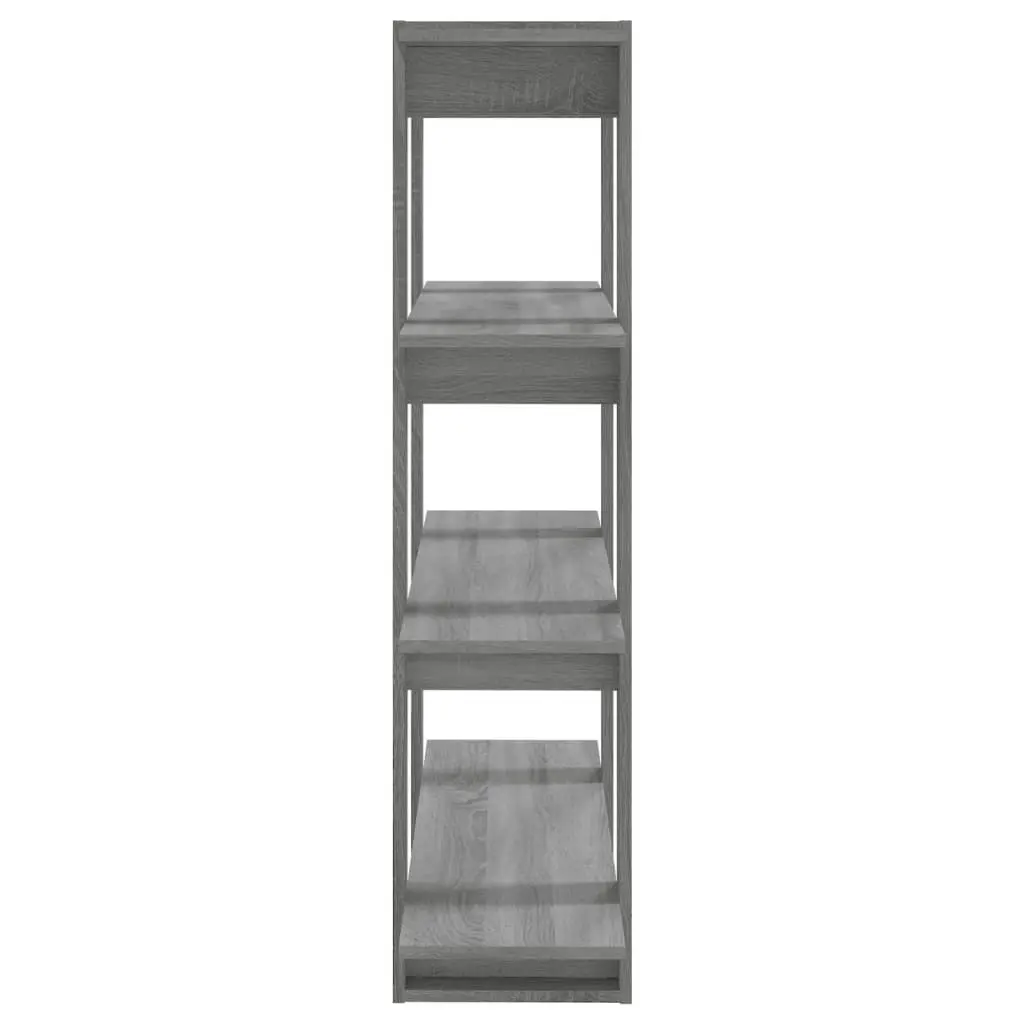 Book Cabinet/Room Divider Grey Sonoma 100x30x123.5 cm 813564