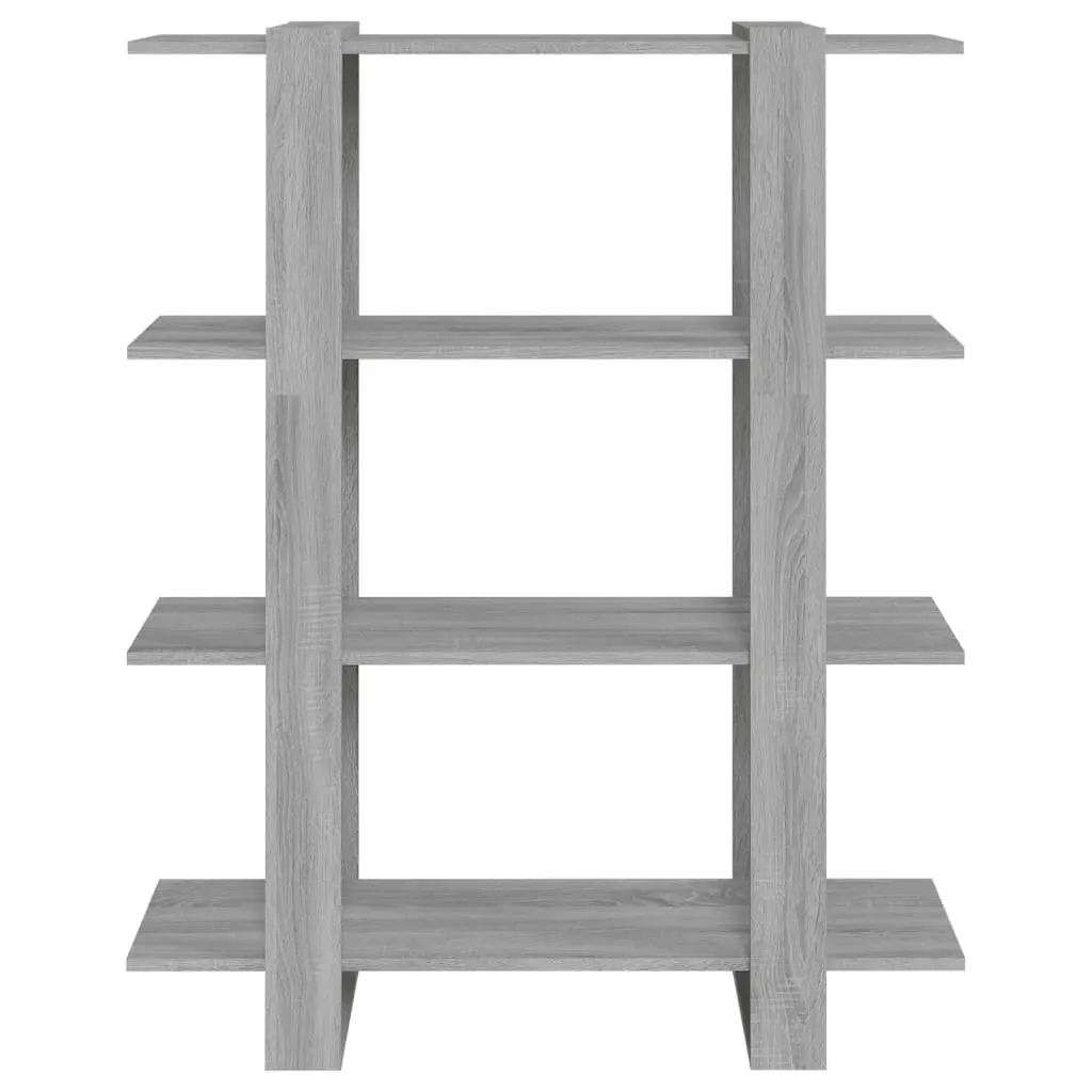 Book Cabinet/Room Divider Grey Sonoma 100x30x123.5 cm 813564