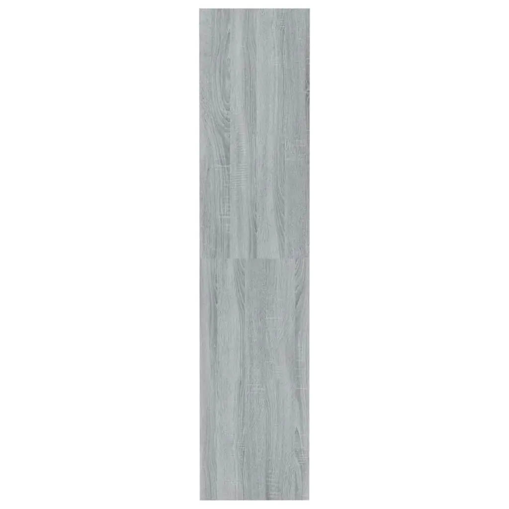 Book Cabinet/Room Divider Grey Sonoma 80x30x135 cm Engineered Wood 813621