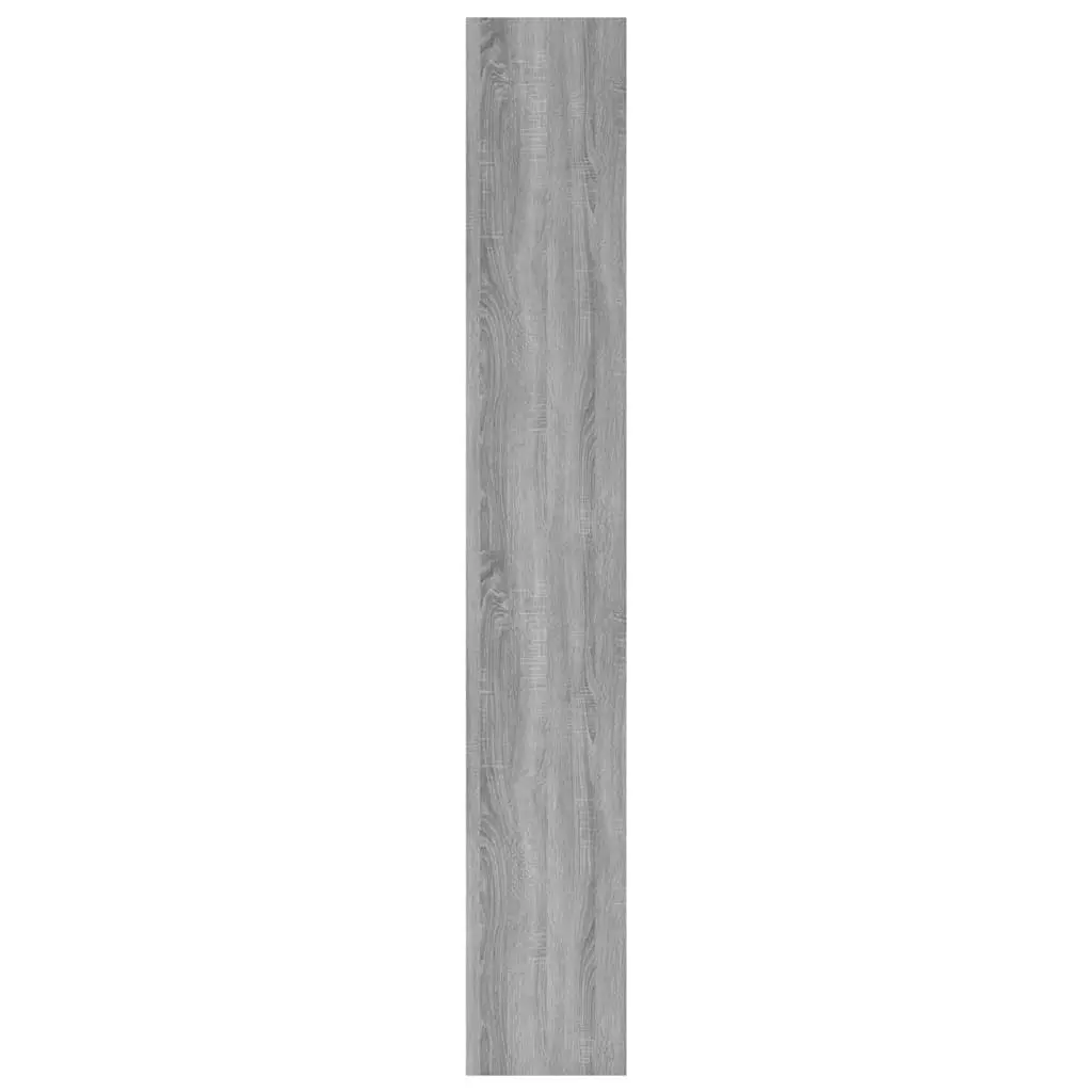 Book Cabinet/Room Divider Grey Sonoma 80x30x198 cm Engineered Wood 813627