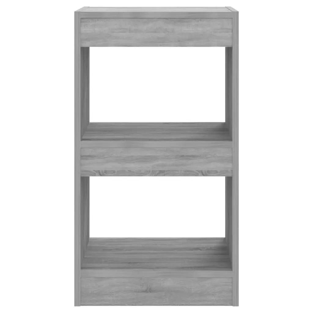 Book Cabinet/Room Divider Grey Sonoma 40x30x72 cm 813585