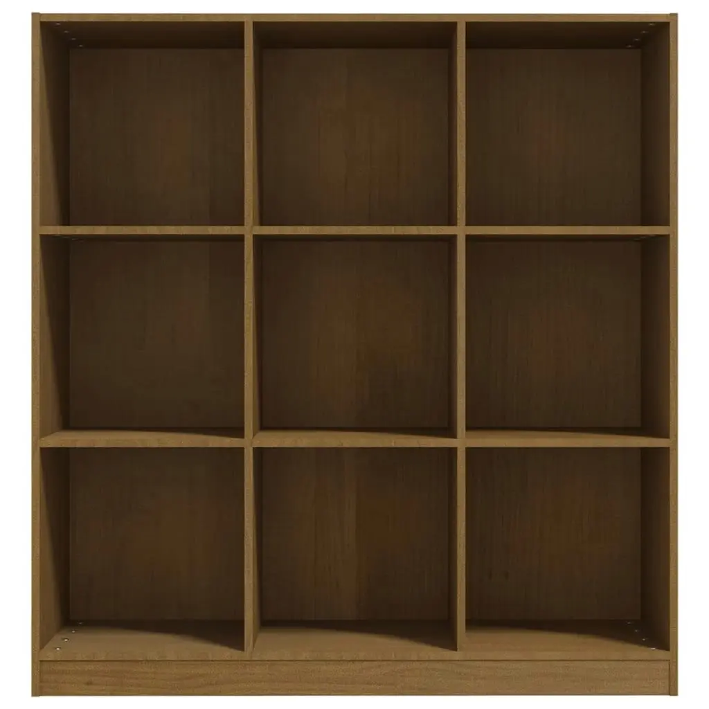 Book Cabinet/Room Divider Honey Brown 104x33.5x110 cm Pinewood 809975