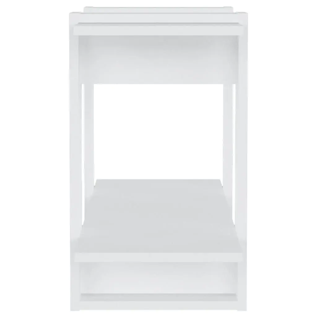 Book Cabinet/Room Divider High Gloss White 80x30x51 cm 811598