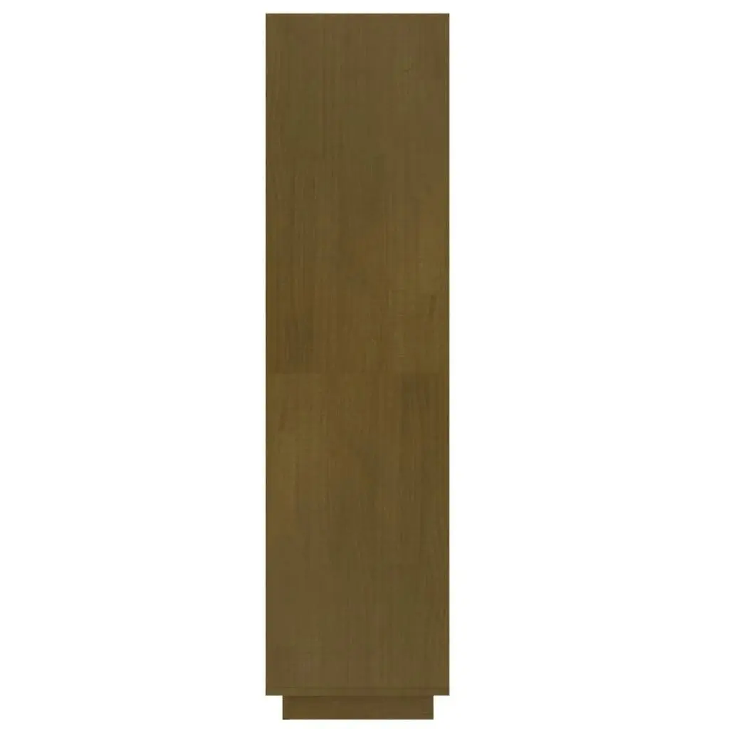 Book Cabinet/Room Divider Honey Brown 40x35x135 cm Solid Pinewood 810852