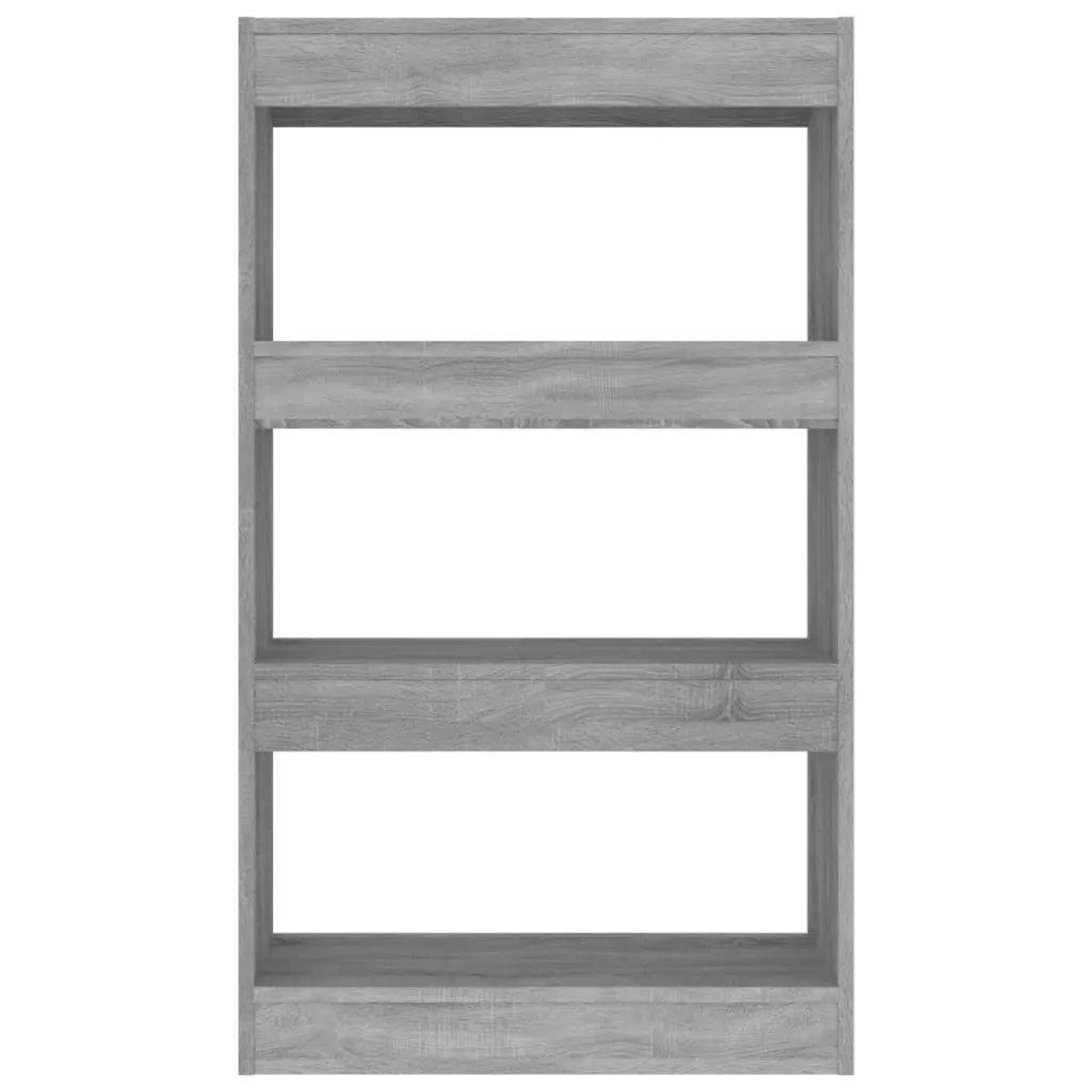 Book Cabinet/Room Divider Grey Sonoma 60x30x103 cm Engineered Wood 813603