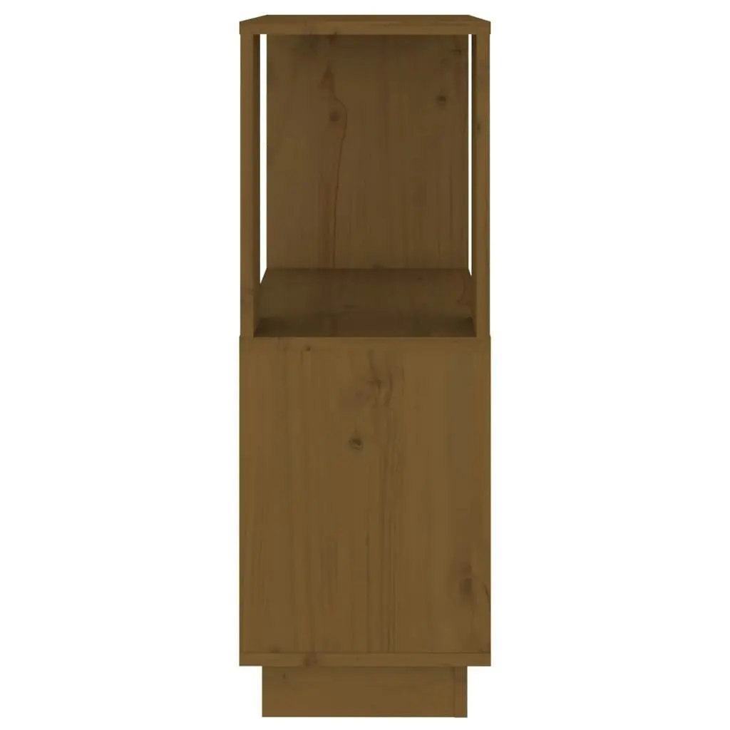 Book Cabinet/Room Divider Honey Brown 51x25x70 cm Solid Wood Pine 814032