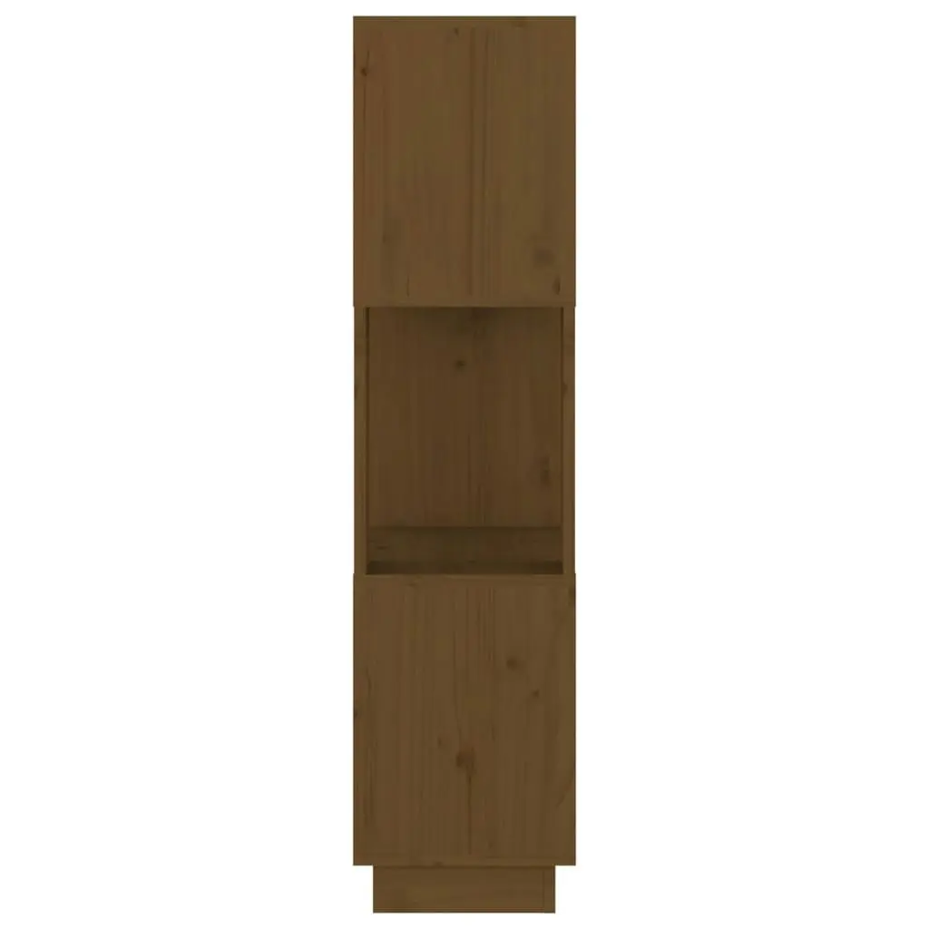 Book Cabinet/Room Divider Honey Brown 51x25x101 cm Solid Wood Pine 814037