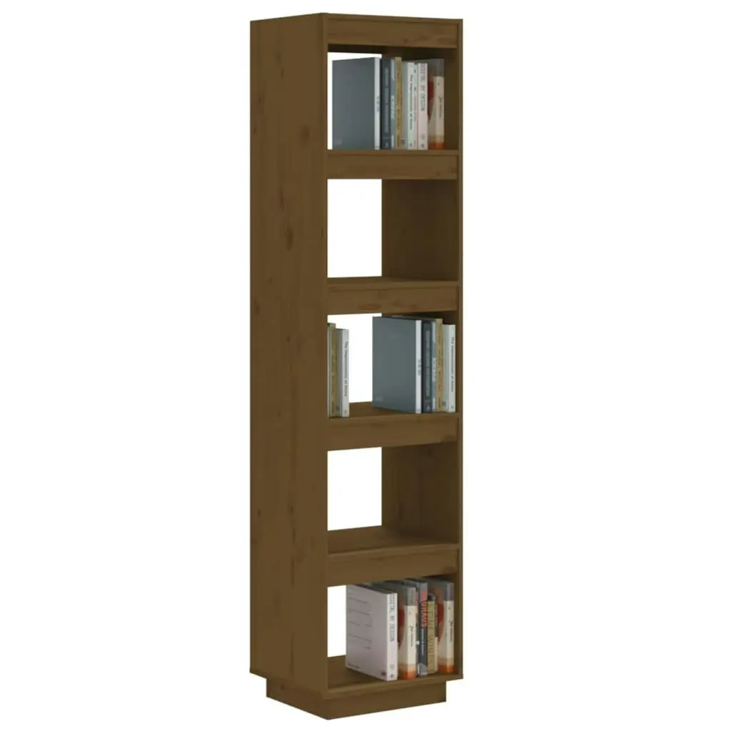 Book Cabinet/Room Divider Honey Brown 40x35x167 cm Solid Wood Pine 810857