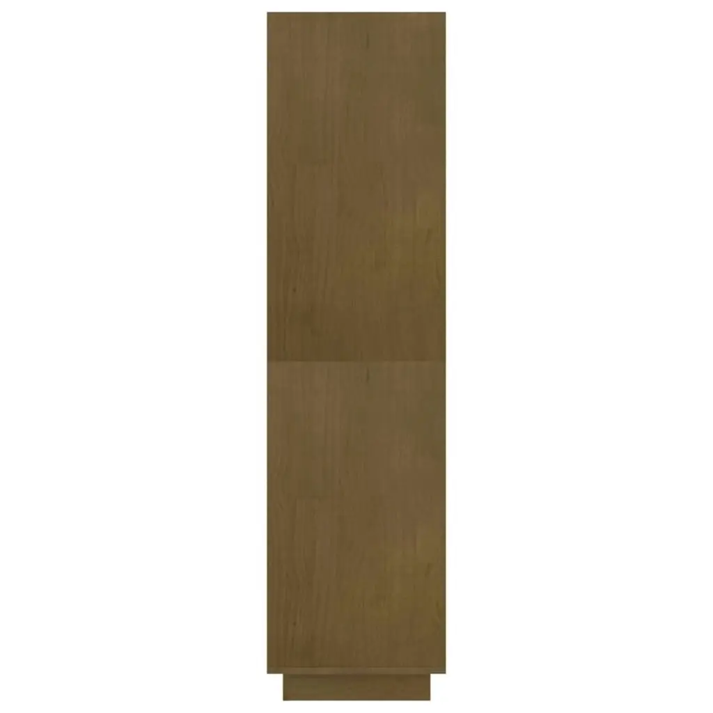 Book Cabinet/Room Divider Honey Brown 80x35x135 cm Solid Pinewood 810892